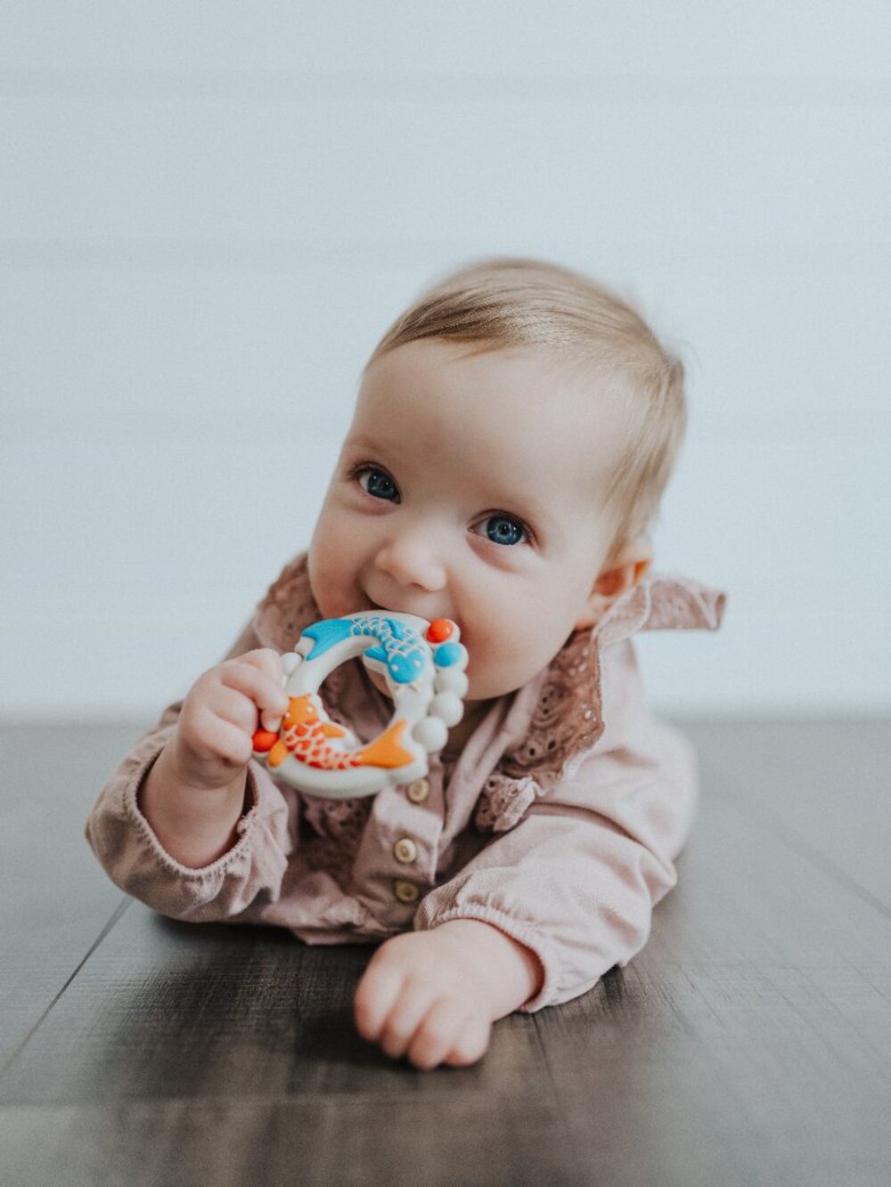Koi Fish Design Silicone Teether | BPA-Free | Koi Fish Design | Cosmic Wave Baby
